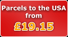 Parcels to the USA from &pound;19.15